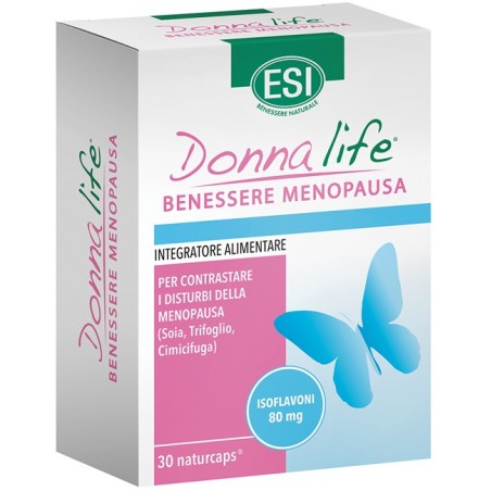 Esi Donna Life Benessere Menopausa integratore contro i disturbi principali 30 naturcaps Esi Donna Life Benessere Menopausa integratore contro i disturbi principali 30 naturcaps