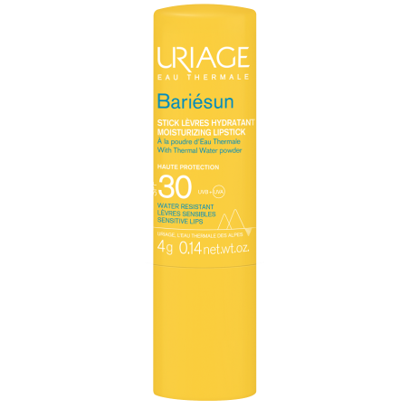 Uriage Bariesun Stick labbra protezione solare idratante pelle sensibile SPF 30 4 g Uriage Bariesun Stick labbra protezione solare idratante pelle sensibile SPF 30 4 g