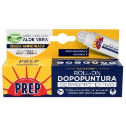 Prep Roll-On Dopopuntura Dermoprotettivo per Zanzare, Insetti e Meduse 15ml