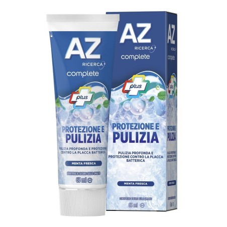 AZ Complete Protezione e Pulizia dentifricio pulizia profonda gusto menta fresca 65 ml AZ Complete Protezione e Pulizia dentifricio pulizia profonda gusto menta fresca 65 ml