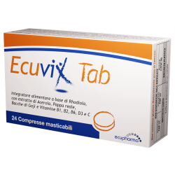 Ecuvix Tab integratore per sistema immunitario 24 compresse masticabili