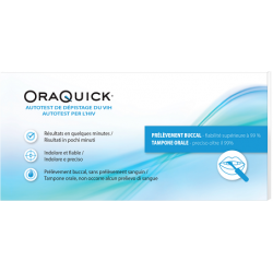 Oraquick Hiv Self-test test domestico per HIV 1 pezzo