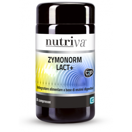 Nutriva Zymonorm Lact+ Integratore per Digestione del Lattosio 30 compresse