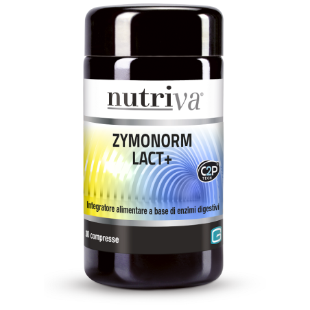 Nutriva Zymonorm Lact+ Integratore per Digestione del Lattosio 30 compresse Nutriva Zymonorm Lact+ Integratore per Digestione del Lattosio 30 compresse