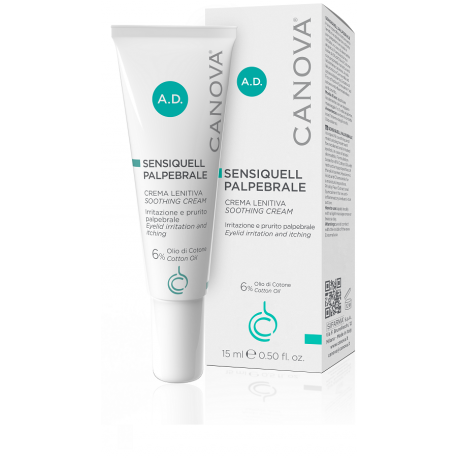 Canova Sensiquell Palpebrale Crema Lenitiva per Palpebre arrossate 15 ml