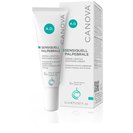Canova Sensiquell Palpebrale Crema Lenitiva per Palpebre arrossate 15 ml Canova Sensiquell Palpebrale Crema Lenitiva per Palpebre arrossate 15 ml