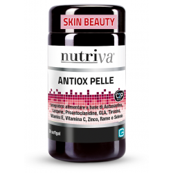 Antiox Pelle Integratore per Benessere della Pelle 30 Softgel