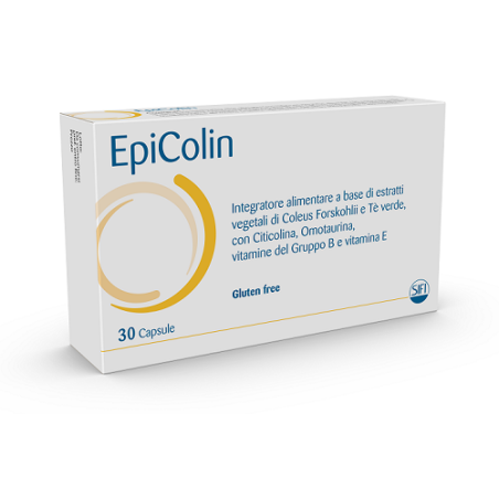 Sifi Epicolin integratore di tè verde e vitamine 30 capsule Sifi Epicolin integratore di tè verde e vitamine 30 capsule