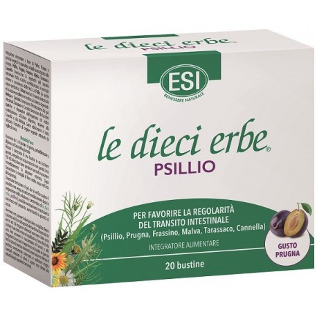 Esi Le Dieci Erbe Psillio - 20 Bustine