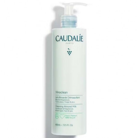 Caudalie Vinoclean Latte di mandorla detergente struccante viso e occhi 400 ml