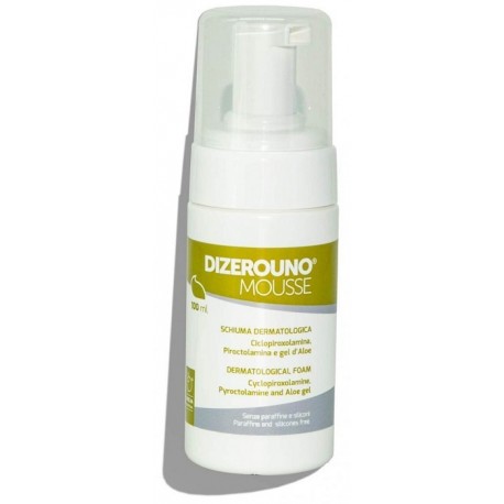 Dizerouno Mousse Schiuma dermatologica purificante per pelli con micosi 100 ml