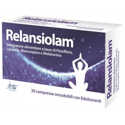 Relansiolam integratore per stress e rilassamento 30 compresse