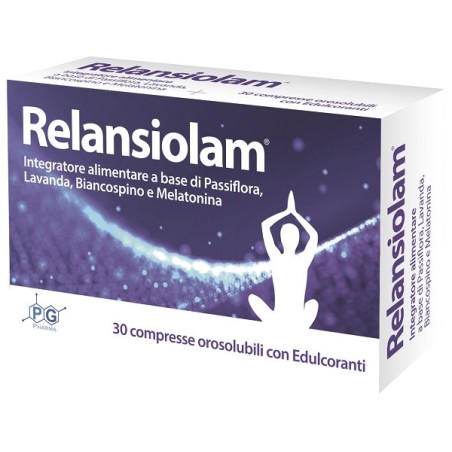 Relansiolam integratore per stress e rilassamento 30 compresse Relansiolam integratore per stress e rilassamento 30 compresse