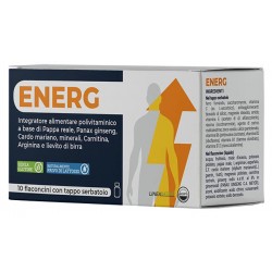 Agips Farmaceutici Energ integratore polivitaminico 10 flaconcini