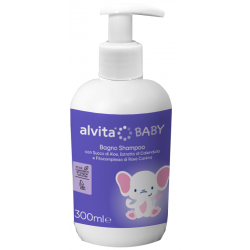 Alvita Baby Bagno Shampoo detergente corpo e capelli bambini neonati 300 ml