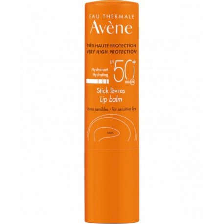 Avene Eau Thermale Stick Labbra SPF50+ protezione solare molto alta 3 g