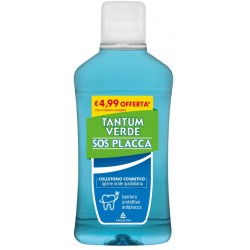 Tantum Verde SOS Placca collutorio per l'igiene orale quotidiana 500 ml
