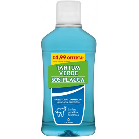 Tantum Verde SOS Placca collutorio per l'igiene orale quotidiana 500 ml