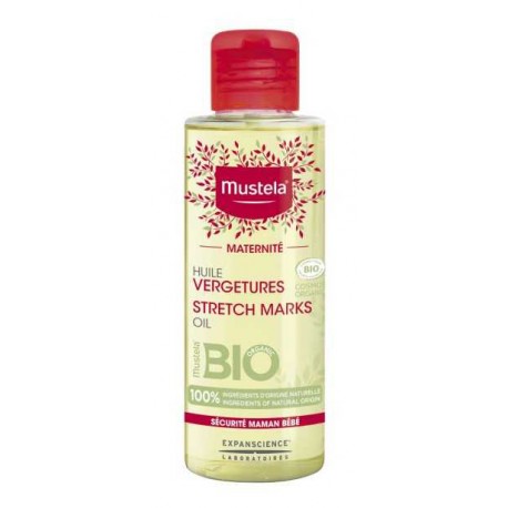 Mustela Olio Smagliature preventivo 100% naturale per future e neo mamme 105 ml