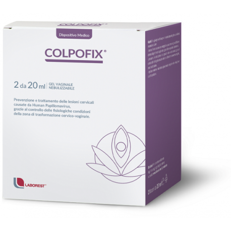 Uriach Colpofix gel vaginale per lesioni da papilloma virus 2 flaconi da 20 ml + 20 applicatori