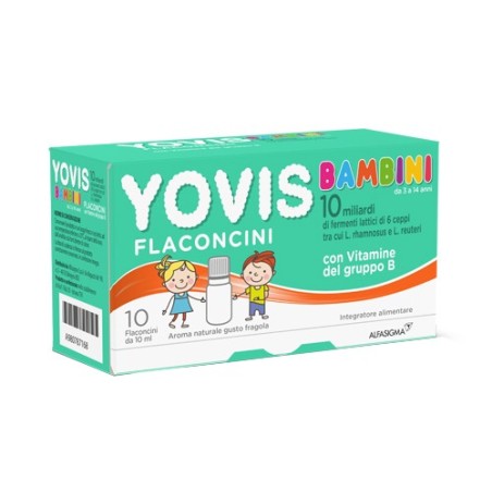 Yovis Bambini Gusto Fragola 10 Flaconcini Yovis Bambini Gusto Fragola 10 Flaconcini