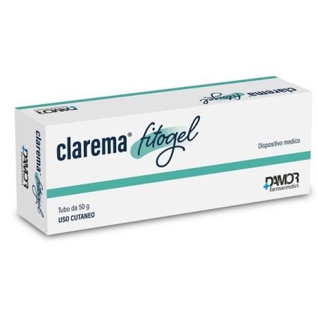 Damor Clarema Fitogel gel per capillari fragili vene varicose desquamazione 50 g Damor Clarema Fitogel gel per capillari fragili vene varicose desquamazione 50 g