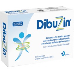 Difass International Dibuzin alimento per colopatie con alterato trofismo della mucosa 30 compresse
