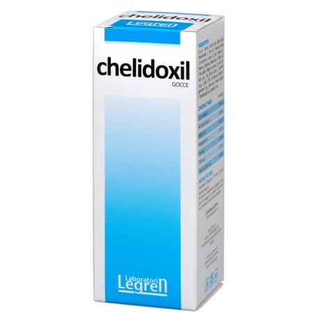 Laboratori Legren Chelidoxil integratore per digestione e intestino in gocce 50 ml
