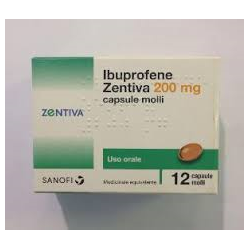 Zentiva Ibuprofene 200 mg 12 capsule molli