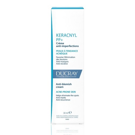 Ducray Keracnyl PP+ Crema lenitiva anti-imperfezioni e rossori 30 ml Ducray Keracnyl PP+ Crema lenitiva anti-imperfezioni e rossori 30 ml