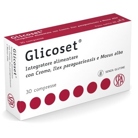 Glicoset Integratore Alimentare 30 Compresse Glicoset Integratore Alimentare 30 Compresse