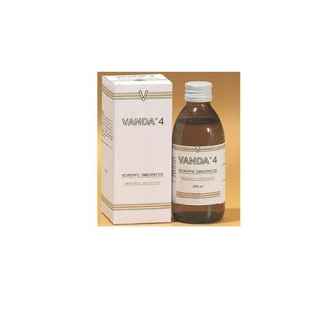 Vanda 4 sciroppo omeopatico contro la tosse 200 ml Vanda 4 sciroppo omeopatico contro la tosse 200 ml