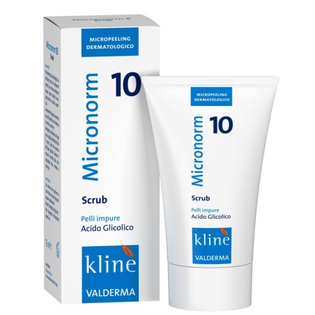 Valderma Micronorm 10 Scrub peeling viso e corpo 75 ml Valderma Micronorm 10 Scrub peeling viso e corpo 75 ml