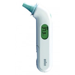 Braun ThermoScan 3 Termometro auricolare compatto per misurazione della febbre