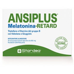 Stardea Ansiplus Retard Melatonina integratore per il sonno 20 compresse