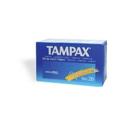 Tampax Blue Box Super tampone con applicatore in cartone flussi da medi a abbondanti 30 pezzi