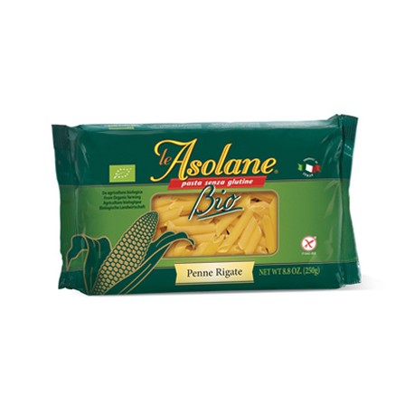 Molino Di Ferro Le Asolane Bio Penne Rigate pasta senza glutine per celiaci 250 g