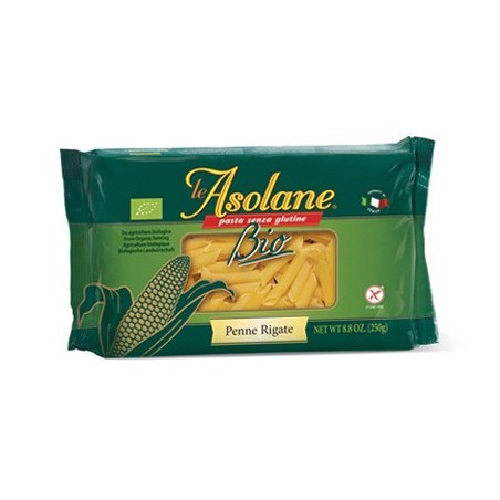 Molino Di Ferro Le Asolane Bio Penne Rigate pasta senza glutine per celiaci 250 g Molino Di Ferro Le Asolane Bio Penne Rigate pasta senza glutine per celiaci 250 g