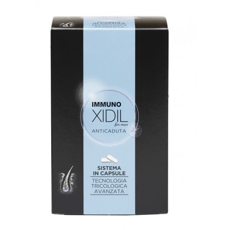 Morgan Immunoxidil Uomo integratore anticaduta per capelli 60 capsule