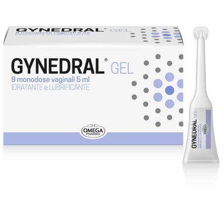 Omega Pharma Gynedral Gel vaginale non-ormonale idratante lubrificante monodose 8 x 5 ml Omega Pharma Gynedral Gel vaginale non-ormonale idratante lubrificante monodose 8 x 5 ml