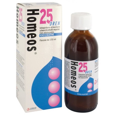 Cemon Homeos 25 Dren integratore per funzione depurativa dell'organismo 150 ml