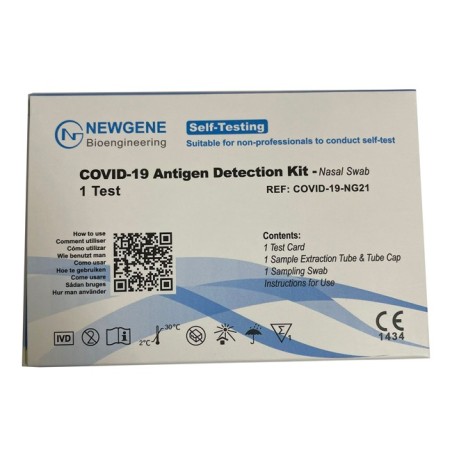 Tampone rapido antigenico per Covid-19 a uso domestico 1 pezzo Tampone rapido antigenico per Covid-19 a uso domestico 1 pezzo