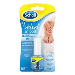 Dr Scholl's Velvet Smooth Olio Nutriente per Unghie e Cuticole 7,5 ml