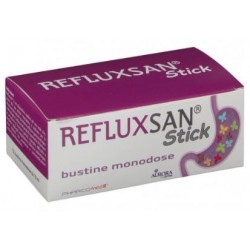 Aurora Biofarma Refluxsan Stick integratore per reflusso ed esofagite 12 bustine monodose