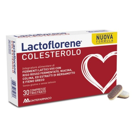 Lactoflorene Colesterolo Tristrato Integratore di Fermenti Lattici 30 compresse Lactoflorene Colesterolo Tristrato Integratore di Fermenti Lattici 30 compresse