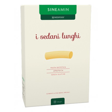 Sineamin Sedani Lunghi Pasta aproteica e senza glutine 500 g