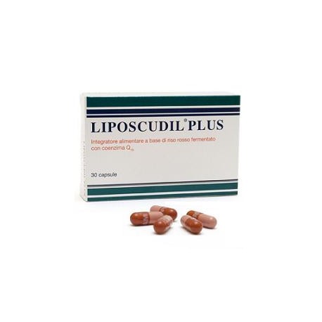 Liposcudil Plus 30 Capsule - Integratore con Riso Rosso per il Colesterolo