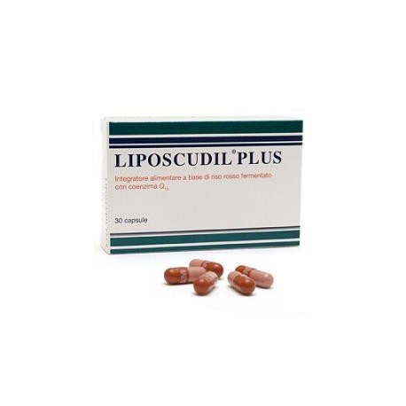 Liposcudil Plus 30 Capsule - Integratore con Riso Rosso per il Colesterolo