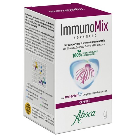 Aboca Immunomix Advanced integratore per sistema immunitario 50 capsule Aboca Immunomix Advanced integratore per sistema immunitario 50 capsule