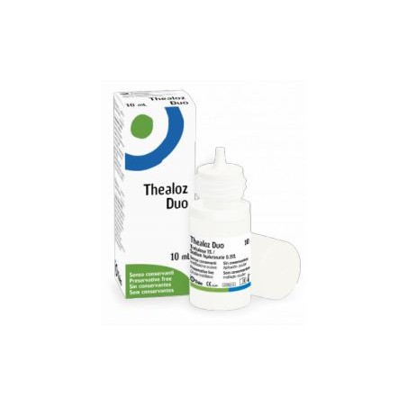 Thealoz Duo collirio lubrificante e idratante per secchezza oculare 10ml Thealoz Duo collirio lubrificante e idratante per secchezza oculare 10ml